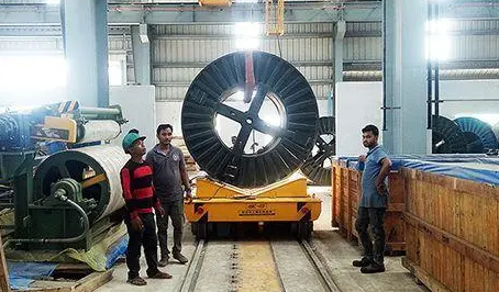 低压轨道电动平车绝缘轨道的铺设方法