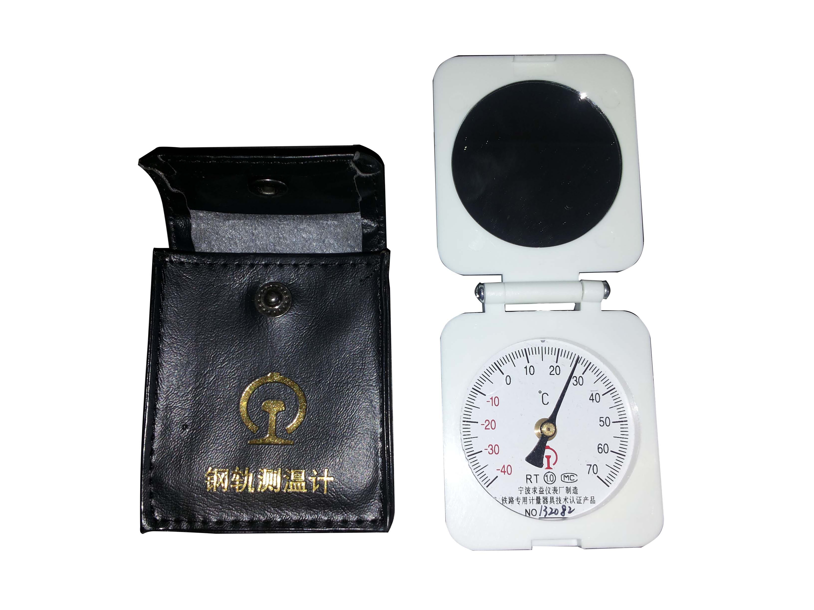 吸附式指针轨温计