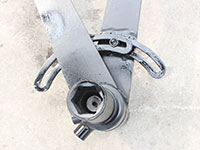 鱼尾板棘轮扳手